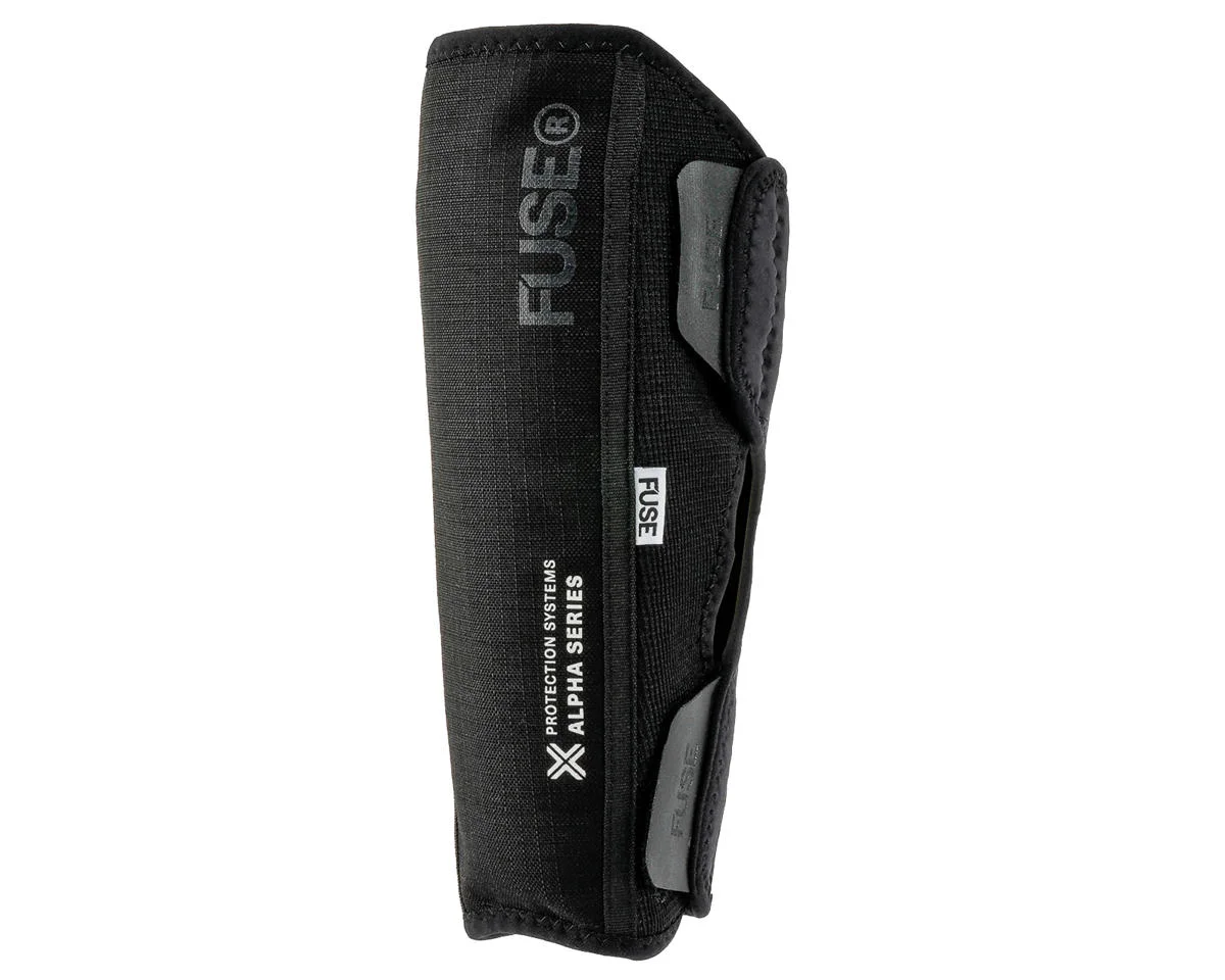 Fuse Alpha Pro Shin Guards (Black/Grey) (M) - view 2